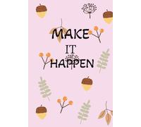 notebook functional and decorative with an elegant and simple design, perfect for journaling, creative writting or school notes