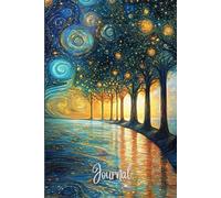 Notebook Golden Ocean Dreams: A Surreal Journal of Sea, Light, and Wonder