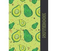 Notebook: Green Color | Avocado | College Ruled Lined | Soft Cover | 100 Pages | Large Compositon Book 8.5 x 11