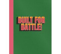 Notebook: Green Warrior Journal | 8.5 x 11, 120 Pages | Resilience Planner for Strength, Mental Toughness, Overcoming & Fighting Spirit
