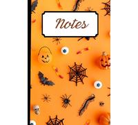 Notebook Halloween de 200 pages 6" x 9": Parfait pour l'école, le bureau ou même à la maison