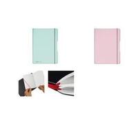 Notebook Herlitz My.Book Flex Pastell, A4, PP Cover, Mint Transparent, Arro arrotondati, Blocking and Keeping Bubbe-1 Piece (11 NEW