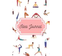 Notebook idea journal 140 lined pages: female energy/pretty notebook /yoga pattern/cute notebook/stylish/lined workbook for girls woman teens students for home school collage for writing notes
