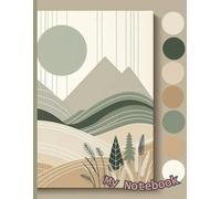 Notebook Ispirazione e Natura a righe - Notebook a righe - maxi quaderno - Block notes - Taccuino a righe - Che tu stia scrivendo un sogno, un ricordo ... PASTEL PRINT: PASTEL PRINT: PASTEL PRINT