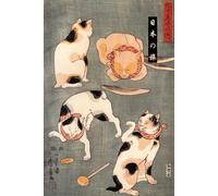 Notebook: Japan Travel Journal, Photo Album Travel, Cat, Edo 日本の旅: Scrapbook about your trip to Japan in this notebook, cats lover version!
