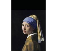 Notebook Journal: Girl with Pearl Earring - Johannes Vermeer 120 Lined Pages