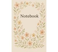 Notebook- Journal intime pour femme musulmane-Minimaliste-100 pages lignée- Retour à l'essentiel