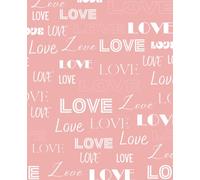 Notebook, Journal, Love Notebook, Valentine's Day, Heart Notebook, Hearts, Valentines Gift