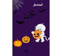 Notebook Journal with a Mummy Decorating Jack-o-Lanterns Cover: for work or personal use for everything you need to write down