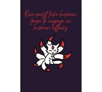 Notebook Journal with Kitsune Cover: for work or personal use for everything you need to write down