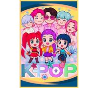 Notebook: K-Pop Stars Idols: 100 Pages 6X9 Ruled Lined Pages Journal Dairy For Teens, Students ,Fans and Music Lovers,best gifting idea for Christmas