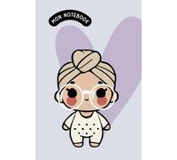 Notebook Kawaii violet - 6x9 - 100 pages: Un carnet élégant et fonctionnel pour toutes vos idées et notes - 100 pages lignées au format pratique 6x9 pouces.