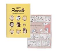 Notebook Kutsuwa Snoopy Family Notebook 2025 B6 nastro mensile e fumetto