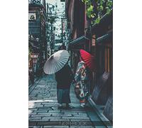 Notebook - Kyoto Geisha Japan Travel Log: (110 Pages 6"x9" Ruled Lined Notebook Planner Journal)