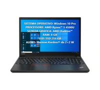 NOTEBOOK LENOVO ThinkPad E15 G2 15" AMD Ryzen 5 8+256GB SSD Win10 PRO 20T8000AIX