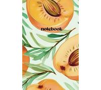 Notebook "Les Fruits" - Carnet de notes à lignes - 80 pages - format 5x8" (12,7 cm x 20,32 cm) crée par Paper Social Club.