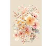 Notebook - Lined Journal - Nude Flowers - 6x9 inches: 100 double-sided lined pages - Simple writing notebook for notes, thoughts & ideas
