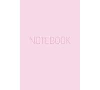 Notebook: Lined Notebook, 110 pages, 6x9, Interior Pages with Soft Rose Flower Background (Rosie Pink)