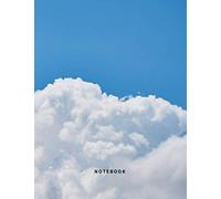 Notebook: Lined Notebook Journal - Blue Sky - 110 pages - Large (8.5 x 11 inches)