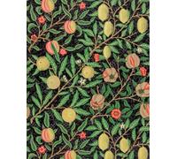 Notebook: Lined Vintage Cover Notebook For Writing: Vintage Design: Fruit By William Morris