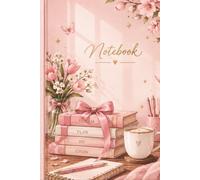 Notebook: Little Notes: Aesthetic Pink Coquette Journal for Women & Girls: Lined Hardcover Notebook with Inspiring Quotes & Floral Art, 6x9 Inch, 100 Pages for Daily Thoughts, Dreaming, and Writing