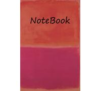 NoteBook: Mark rothko Notebook. This paperback notebook is 6" x 9" (letter size) and has 120 pages that are wide rule