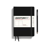 Notebook Medium A5 Hardcover, Bianco 249 Pag Nero | Leuchtturm 1917
