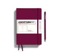 Notebook Medium A5 Hardcover, Bianco 249 Pag Port Red