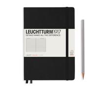 Notebook Medium A5 Hardcover, Righe 249 Pag Nero