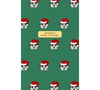 NOTEBOOK Meerkats : Christmas Edition: Quirky fun hand drawn lined notebook journal - A5 - 108 pages - Each page is lined and numbered.