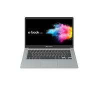 NB MICROTECH E-BOOK LITE EBL14C/W3 14.1"IPS FHD SILVER N4020 2.8GHZ 4GBDDR4 64GBEMMC+SSD2.5" MAX 1TB W10PROEDUCAM BT 2USB WIFI