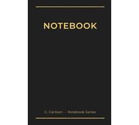 NOTEBOOK: Midnight Lines - Dark Elegance