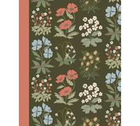 Notebook "Millefleurs Wildflowers": Elegant Multicolor Floral Design | Soft Neutral Interior | Perfect for Notes, Journaling, and Organization