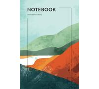 NOTEBOOK. Mind the dots: 93 dotted pages for Notes, Sketches, and Everything in Between | Minimalist design - Sunset Trails