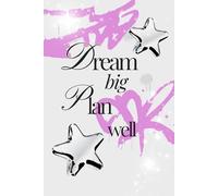 Notebook, Notebook - Dream Big Composition Notebook, 6" x 9", 120 Pages: Lined Notebook