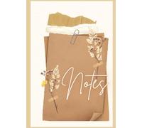 Notebook: Notebook with delicate rose adorns the side of the lined pages, adding a touch of beauty and inspiration to your everyday writing."210 lined pages" Size 7.5 x 10 inch