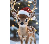 Notebook: Notes, Notebook To Write And Draw , Blank Paper, 6" x 9" Inches, 110 Pages, Kids, Christmas Gift.