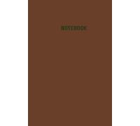 NOTEBOOK: Nproof - A Durable, Vibrant Two-Toned Hardcovered Lined book for Note Taking at Work, Office, Organisation, School or College for Girls, Boys, Students, Men, Women. Brown and Green.