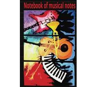 Notebook of musical notes: Libreta de notas musicales