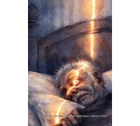 NOTEBOOK: Old Man Sleepless Light Beam Window Crack: Blank Lined Journal for Restless Nights - 6x9 Inches, 200 Pages