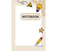 notebook: Paper Planes and pencil notebook