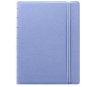 Filofax Notebook L115051 A5 56 pagine a righe copertina similpelle con elastico Blu pastello