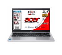 acer Notebook Extensa Intel Core i5-13420H 13Th Raptor Lake, 8Core, Display FullHD 15,6", RAM 16Gb DDR5 4800Mhz, SSD PCIe NVMe 512 Gb, Wi-Fi6, BT, 4 usb di cui 2 USB type-c, Win 11Pro Preconfigurato