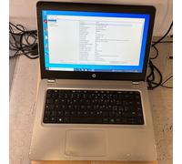Notebook Pc Portatile hp 440 g4 14" i5 7200u Ram 8GB SSD 256GB Win 10Pro usato