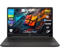 HP 250 G10, Intel Core i3-1315U 6 Core 4.5 Ghz, Computer portatile Notebook Display 15.6" Full HD, Ram 16 GB DDR4-SDRAM 512 GB SSD, Wi-Fi 5, Windows 11 Pro