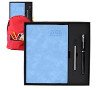 Notebook per pianificatore di lavoro | 2026 Day Planner Task Notebook, A5 HardCover 12 Notes Journal Orgenda Orgenda per gli insegnanti degli studenti di imprenditori