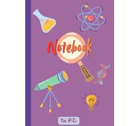 Notebook: Perfecto para apuntes y ejercicios, Cuaderno de Física A4 | Libreta de Notas de 100 Páginas, Fórmulas y Ejercicios | Ideal para Física, ... para Estudiantes de Secundaria y Universidad