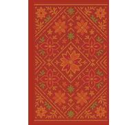 Notebook Phulkari Design | 150 Pages | Traditional Pattern Journal - Hardcover: Kariertes Notizbuch A5