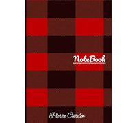 Notebook Pierre Cardin: Notebook made of paper, squared, 150 sheets (large, 8.27 x 11.69) (composition notebook)