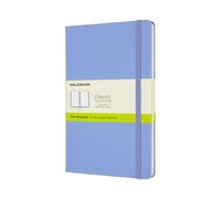 Notebook Plain Neutro Large Blu Ortensia